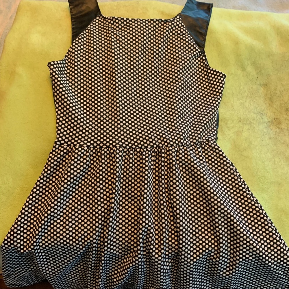 Black and white dress